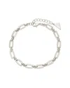 Sterling Forever Oval Link Chain Bracelet
