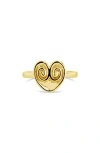 Sterling Forever Palmier Signet Ring