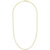 Sterling Forever 14k Gold Plated Sterling Silver Rolo Chain Necklace In Gold