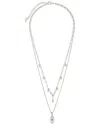 Sterling Forever Varuna Turquoise Evil Eye Charm Layered Necklace