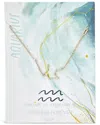 Sterling Forever Rhodium Plated Aquarius Pendant Necklace