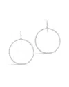Sterling Forever Rhodium Plated Dangle Earrings