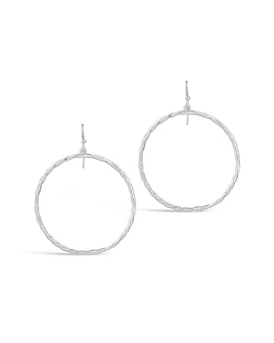Sterling Forever Rhodium Plated Dangle Earrings