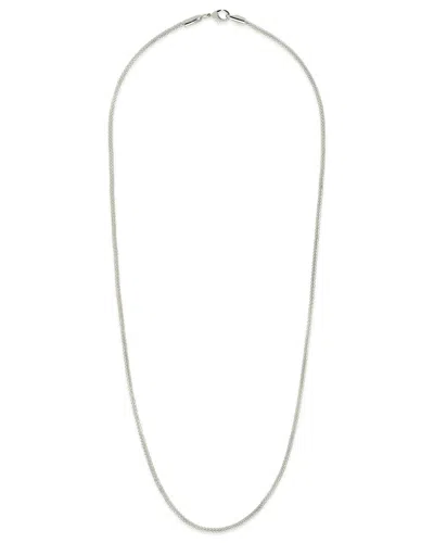 Sterling Forever Rhodium Plated Harlow Chain Necklace