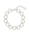 Sterling Forever Molten Chain Bracelet