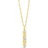 Sterling Forever Rhodium Plated Romilly Cz Necklace