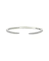 Sterling Forever Rhodium Plated Small Spike Cuff Bracelet
