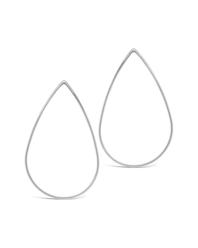 Sterling Forever Rhodium Plated Teardrop Earrings