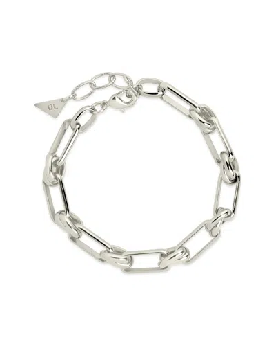 Sterling Forever Rhodium Plated Wilma Bracelet In Metallic