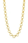 Sterling Forever Rhys Chunky Chain Necklace In Gold