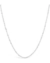 Sterling Forever Rolo Chain Necklace