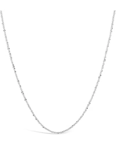 Sterling Forever Rolo Chain Necklace In Metallic