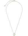 Sterling Forever Rose Petal Pendant Necklace