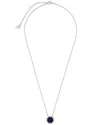 Sterling Forever Rose Petal Pendant Necklace