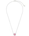Sterling Forever Rose Petal Pendant Necklace