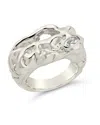 Sterling Forever Sasha Ring In Metallic