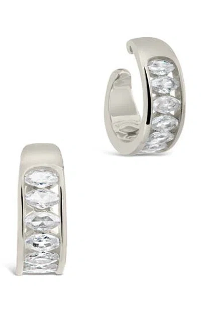 STERLING FOREVER STERLING FOREVER SET OF 2 MIRA CUBIC ZIRCONIA EAR CUFFS