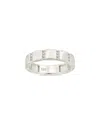 Sterling Forever Silver Cz Bradley Ring