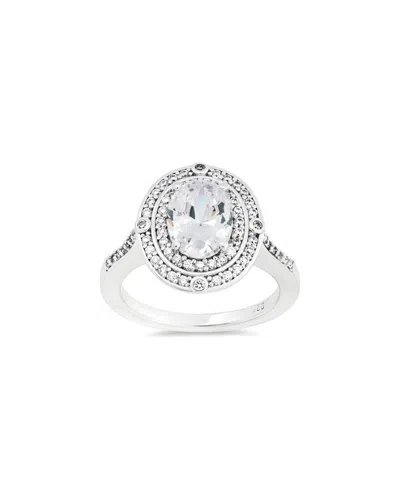 Sterling Forever Silver Cz Cohen Ring
