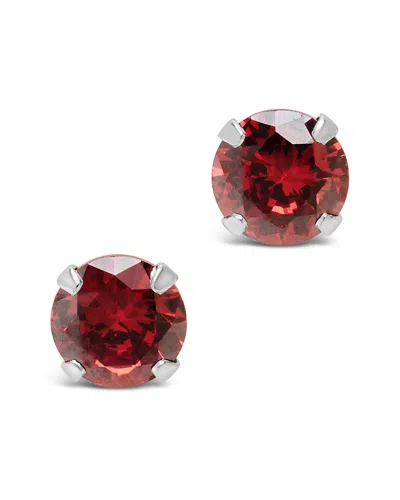Sterling Forever Silver Cz Earrings