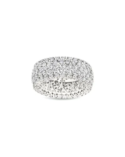 STERLING FOREVER STERLING FOREVER SILVER CZ YVONNE STACKING RING