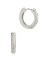 Sterling Forever Silver Infinity Hoops