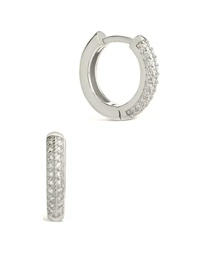 STERLING FOREVER STERLING FOREVER SILVER INFINITY HOOPS