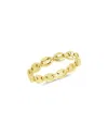 Sterling Forever Silver Janie Anchor Chain Ring