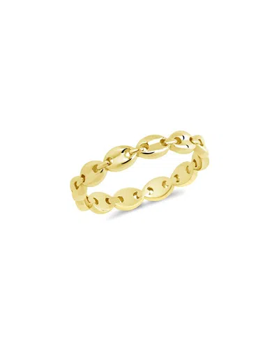 Sterling Forever Silver Janie Anchor Chain Ring