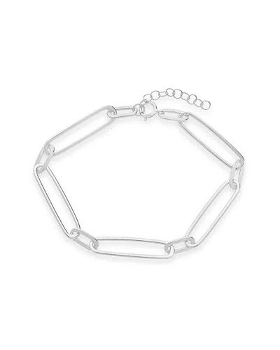 Sterling Forever Silver Large Link Bracelet