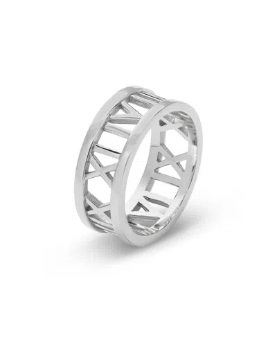 Sterling Forever Silver Roman Numeral Rings