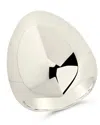 Sterling Forever Solara Polished Dome Statement Ring In Silver