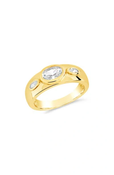 STERLING FOREVER STERLING FOREVER SOREN CUBIC ZIRCONIA RING