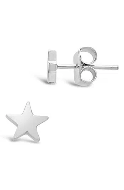 STERLING FOREVER STERLING FOREVER STAR STUD EARRINGS