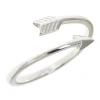 Sterling Forever Sterling Silver Arrow Wrap Ring In Silver