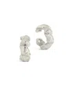 Sterling Forever Sterling Silver Cali Shell Ear Cuff Set Of 2 In Silver