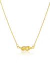 Sterling Forever Sterling Silver Infinity Love Knot Necklace