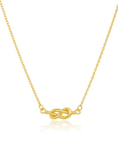 Sterling Forever Sterling Silver Infinity Love Knot Necklace