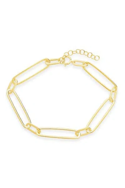 STERLING FOREVER STERLING FOREVER STERLING SILVER LARGE LINK BRACELET
