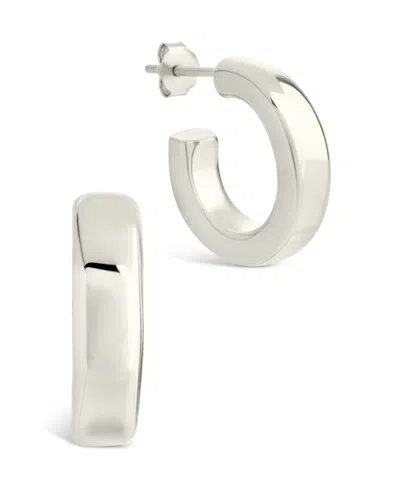 Sterling Forever Sterling Silver Marisa Polished Stud Earrings