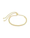 Sterling Forever Sterling Silver Mesh Slider Bracelet In Gold