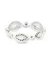 Sterling Forever Sterling Silver Open Swing Ring In Silver