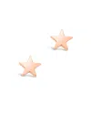 Sterling Forever Sterling Silver Star Studs In Gold