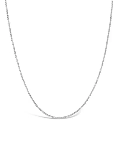 Sterling Forever Sterling Silver Venetian Chain In Metallic
