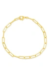 Sterling Forever Sylvie Chain Bracelet In Gold