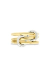 Sterling Forever Tamsen Linked Stacking Ring