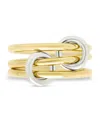 Sterling Forever Tamsen Linked Stacking Ring Set In Multi