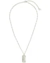 Sterling Forever Taurus Constellation Dog Tag Necklace