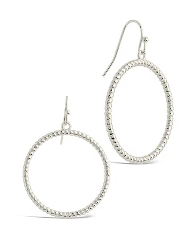 Sterling Forever Terina Dangle Earrings In Grey