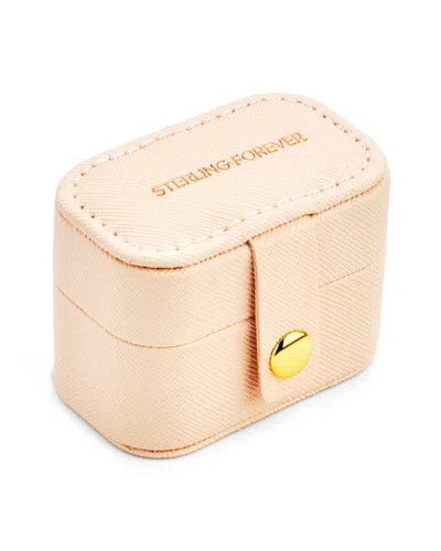 Sterling Forever Travel Ring Case In Pink
